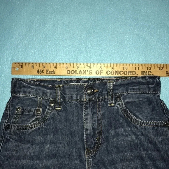 𝅺LEVI’S 505 Jeans adjustable waist size 10 - Picture 7 of 9